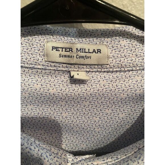 Peter Millar Mens Large Summer Comfort Hardtop Haven Classic Car All Over Print - Picture 3 of 9